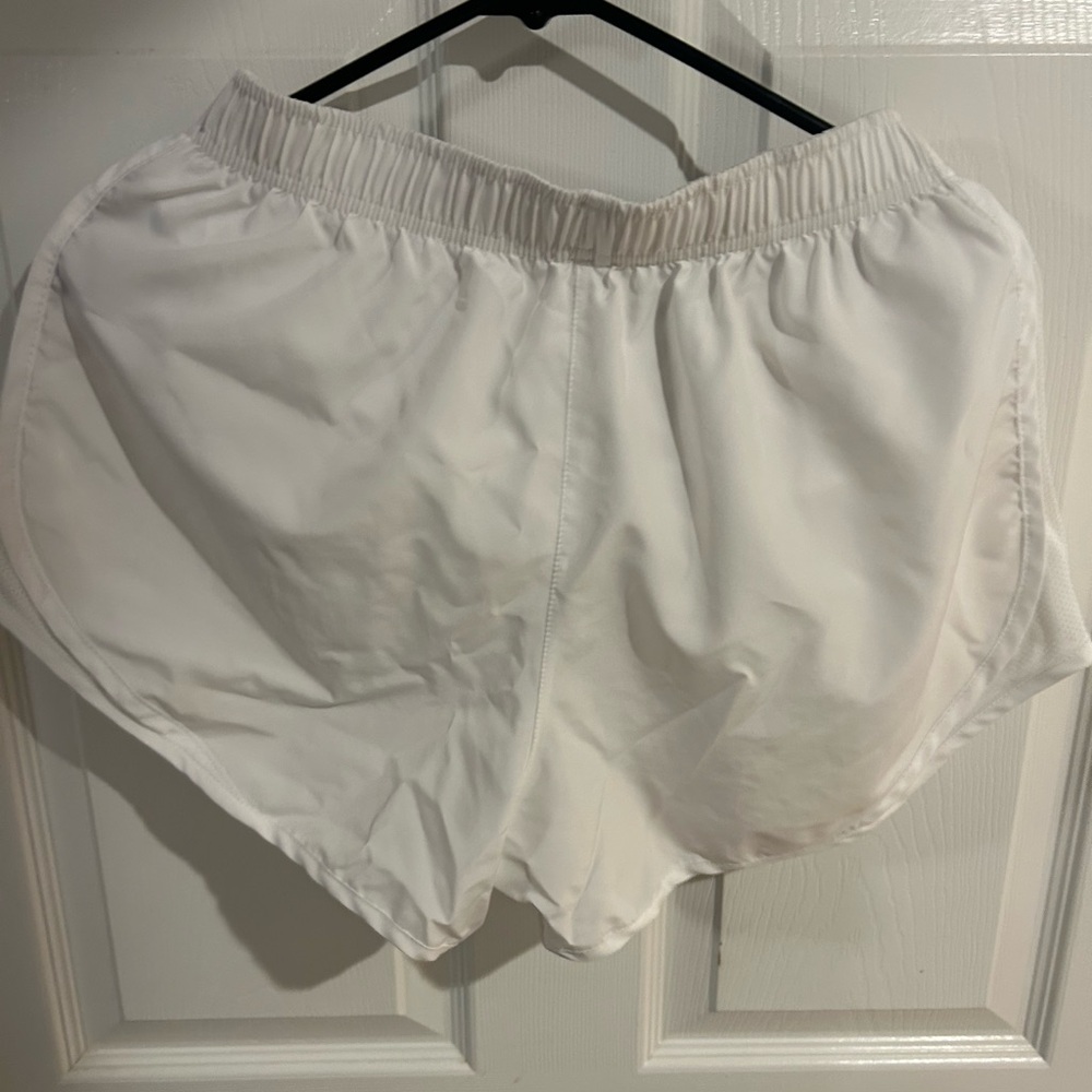 Nike Women's Athletic White Shorts